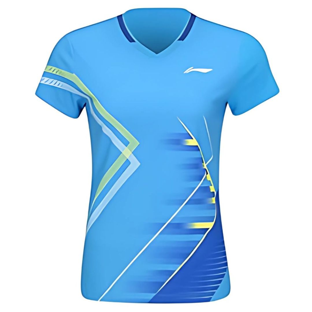 Li-Ning AAYV046-4 Players Women T-shirt - Blue